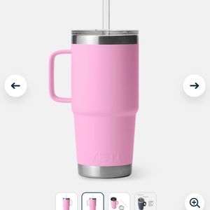 Limited edition power pink yeti 25 Oz mug